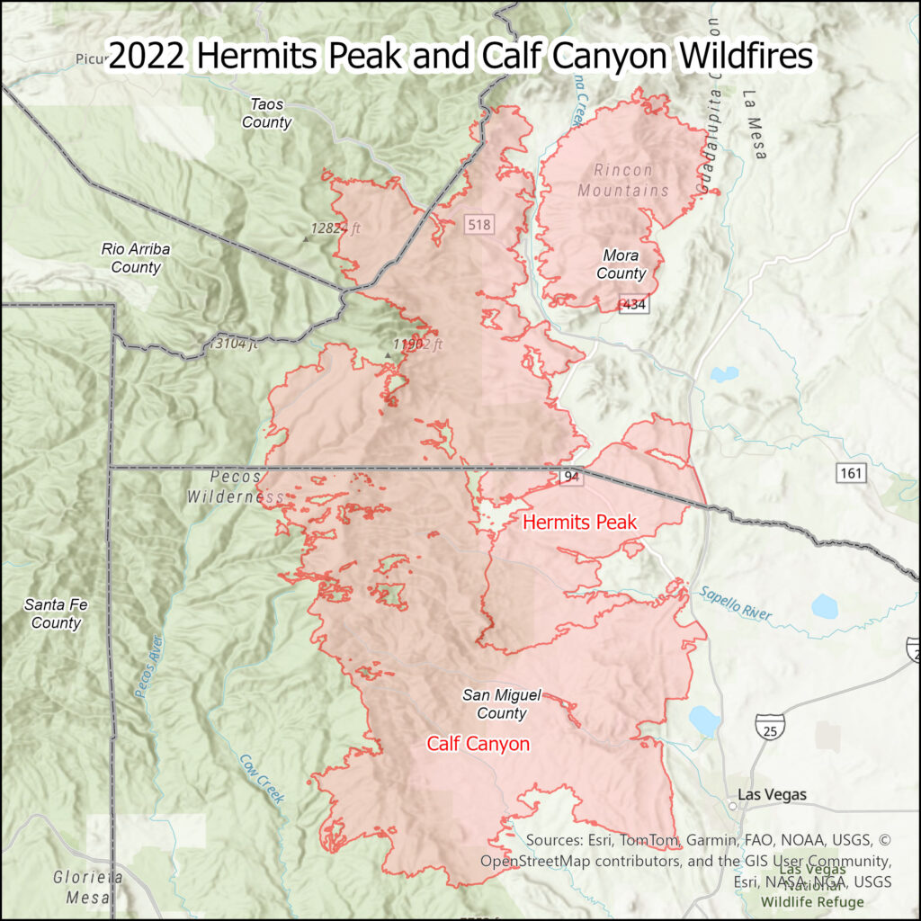Hermits Peak-Calf Canyon Fire Burn Scar Hermits Peak-Calf Canyon Fire Burn Scar