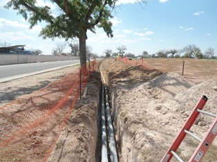 electrical trench