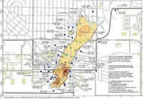 EDB plume map